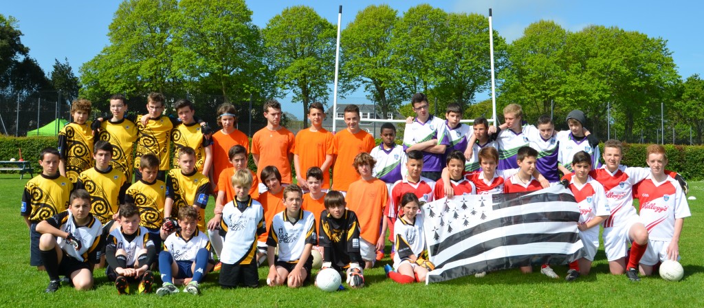 Les équipes Bretonnes lors du tournoi de Guernesey
