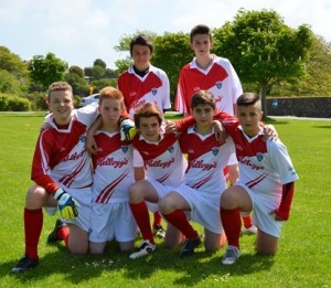 en haut : Axel, Alexis en bas : Brieg, Alvin, Lois, Chris, Maxime